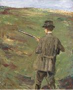 Hunter in the dunes Max Liebermann